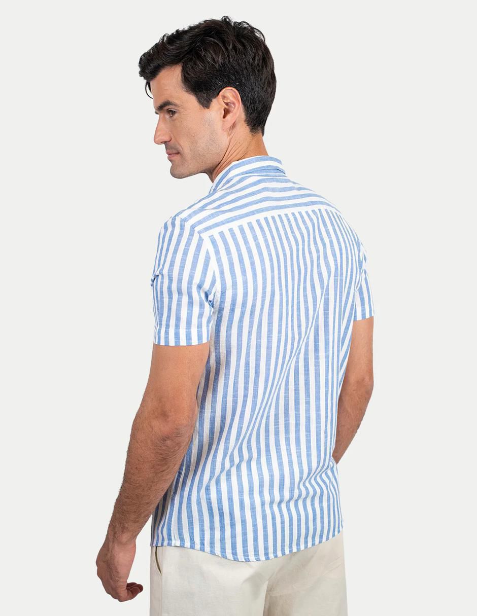 Camisa casual de algodón para hombre 2