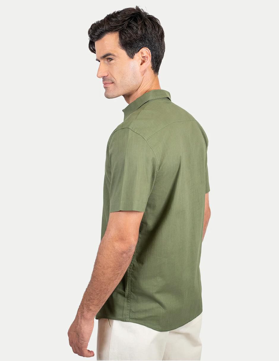 Camisa casual de algodón para hombre 2