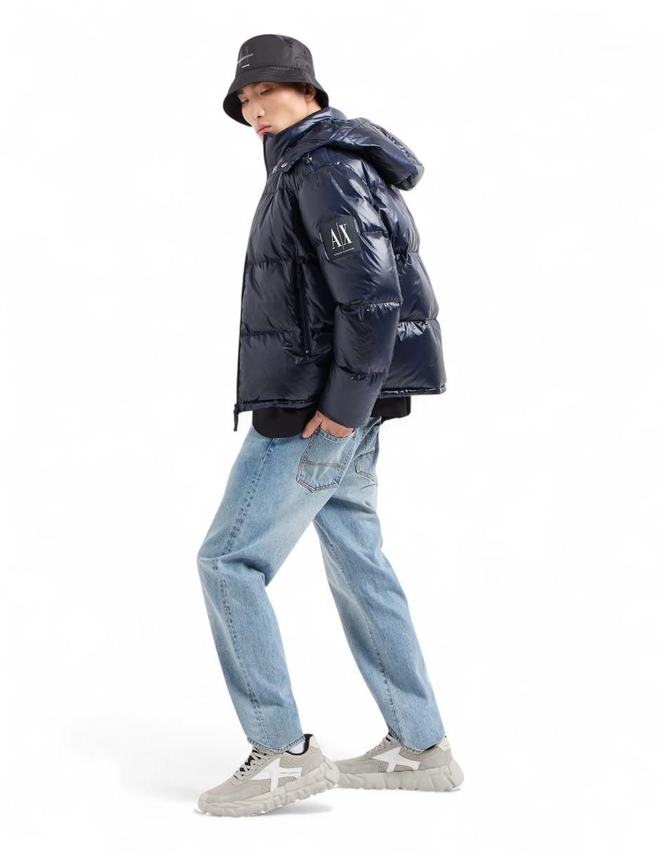 Chamarra casual impermeable capucha desmontable para hombre 3