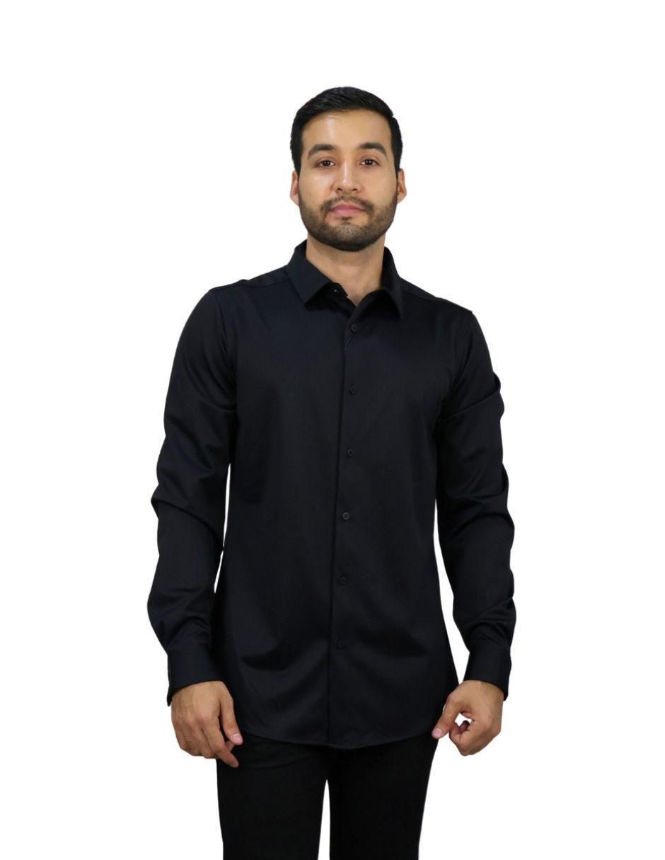Camisa de vestir manga larga para hombre
