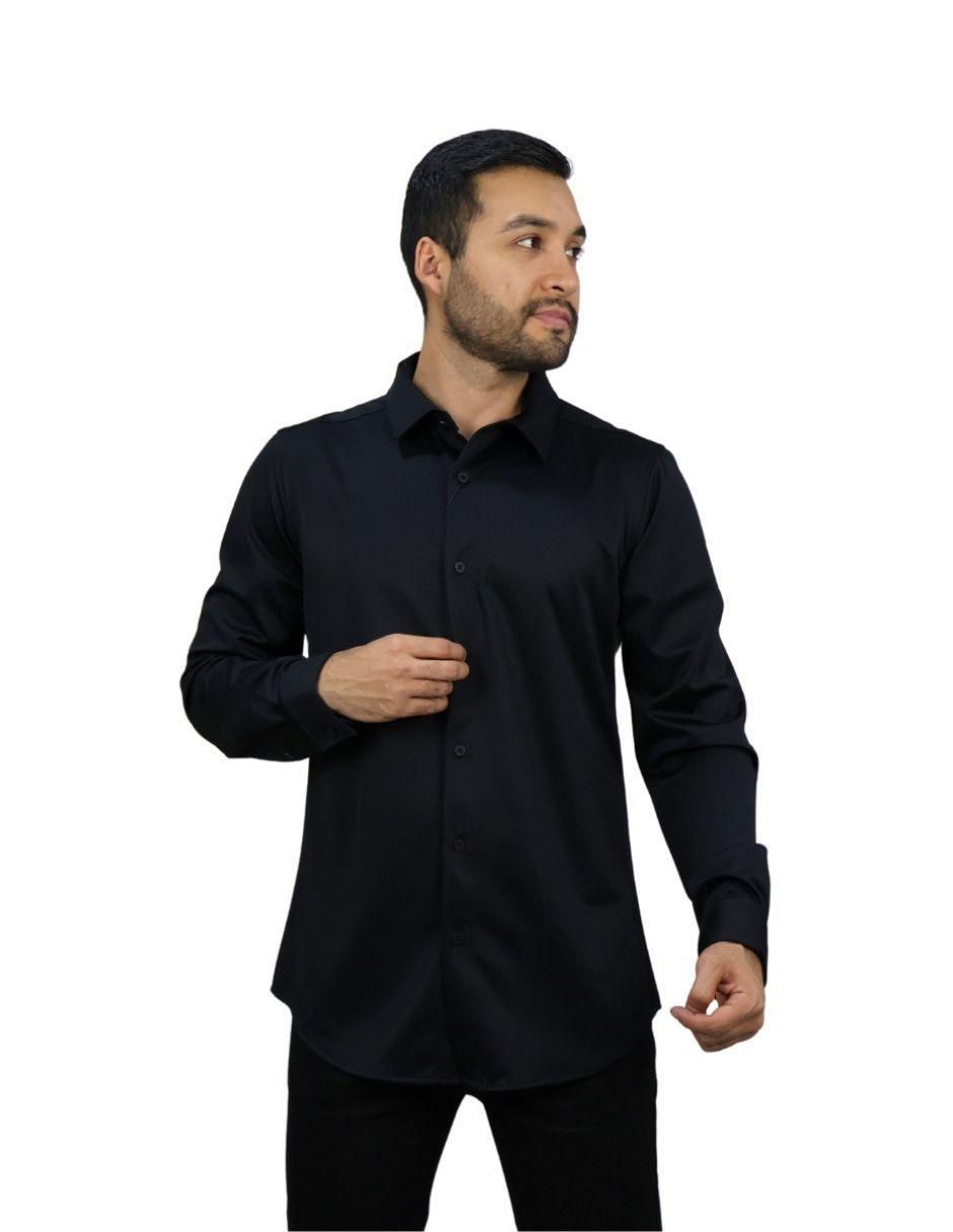 Camisa de vestir manga larga para hombre 2