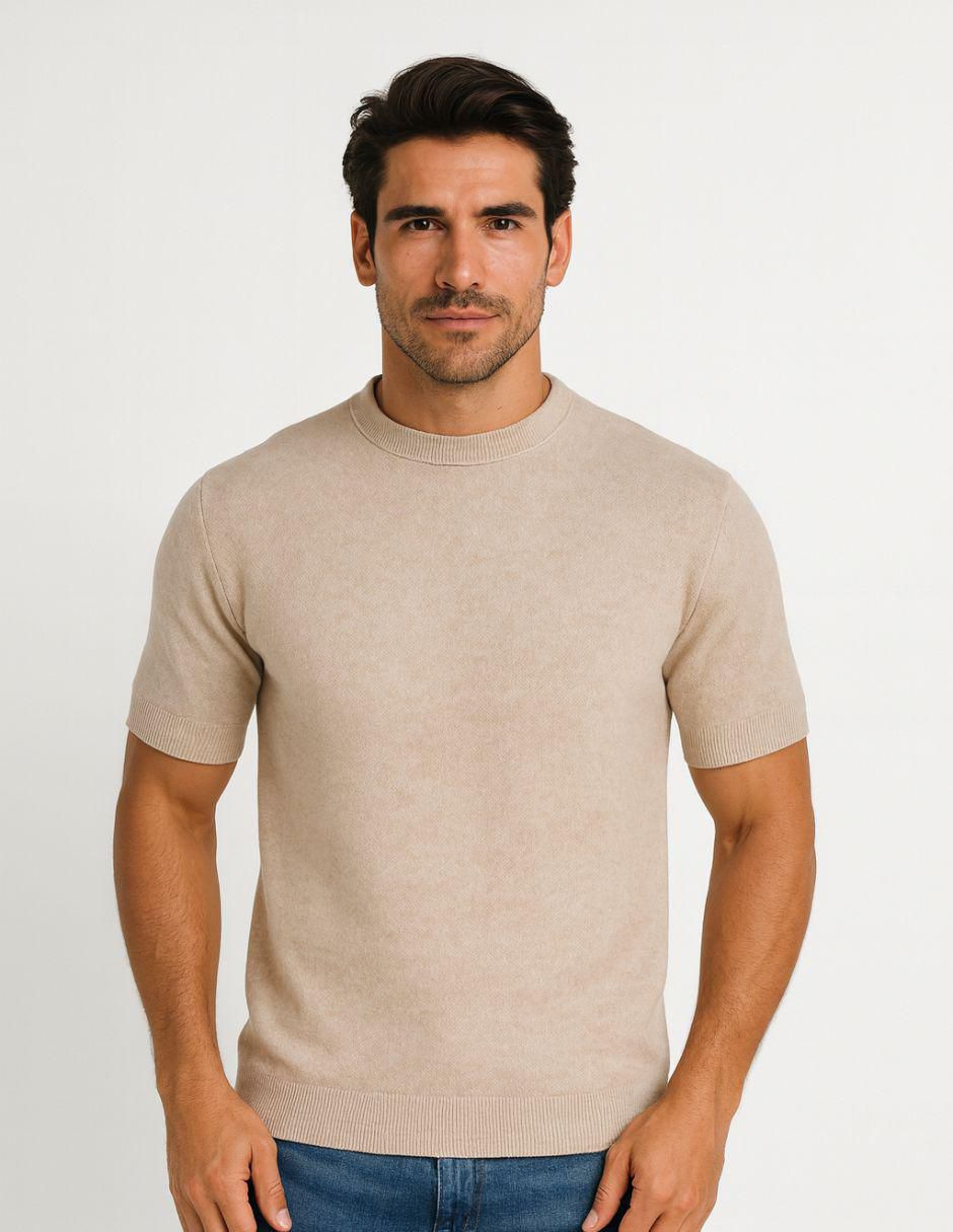 Playera cuello redondo para hombre Playera cuello redondo para hombre