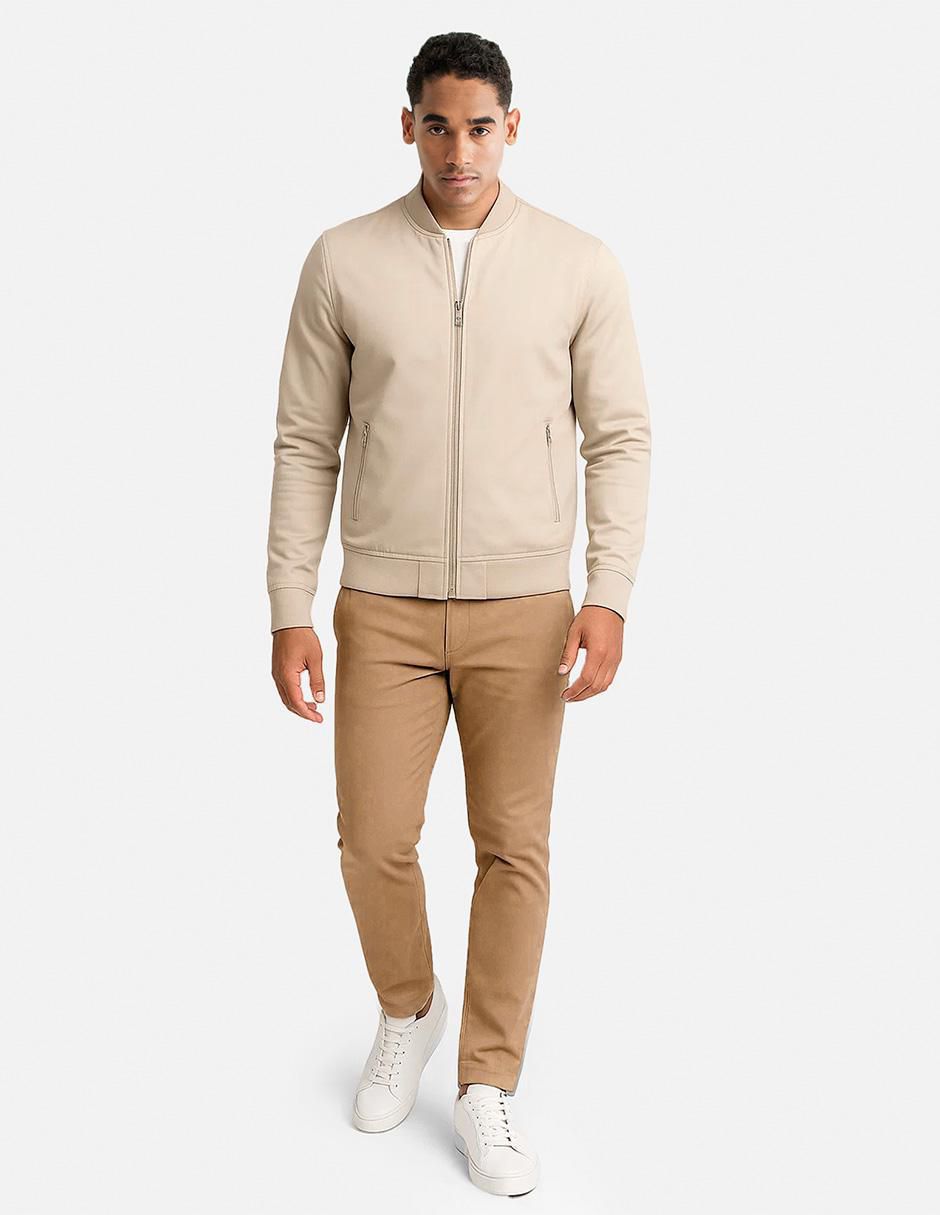 Chamarra bomber con bolsillos para hombre 3