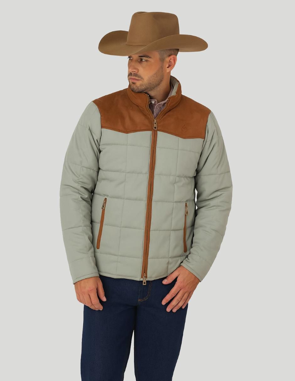 Chamarra casual con bolsillos para hombre 1