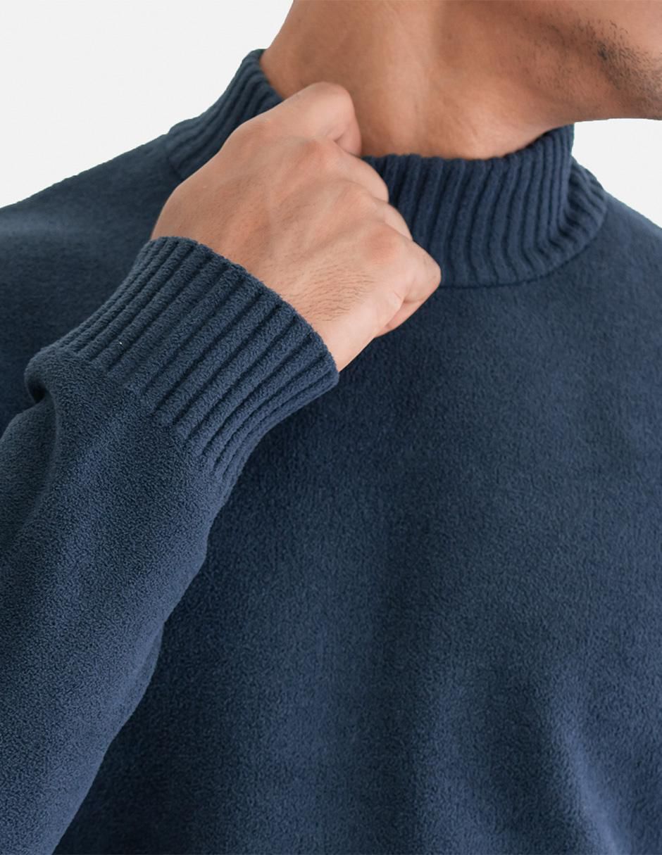 Suéter cuello alto para hombre 4
