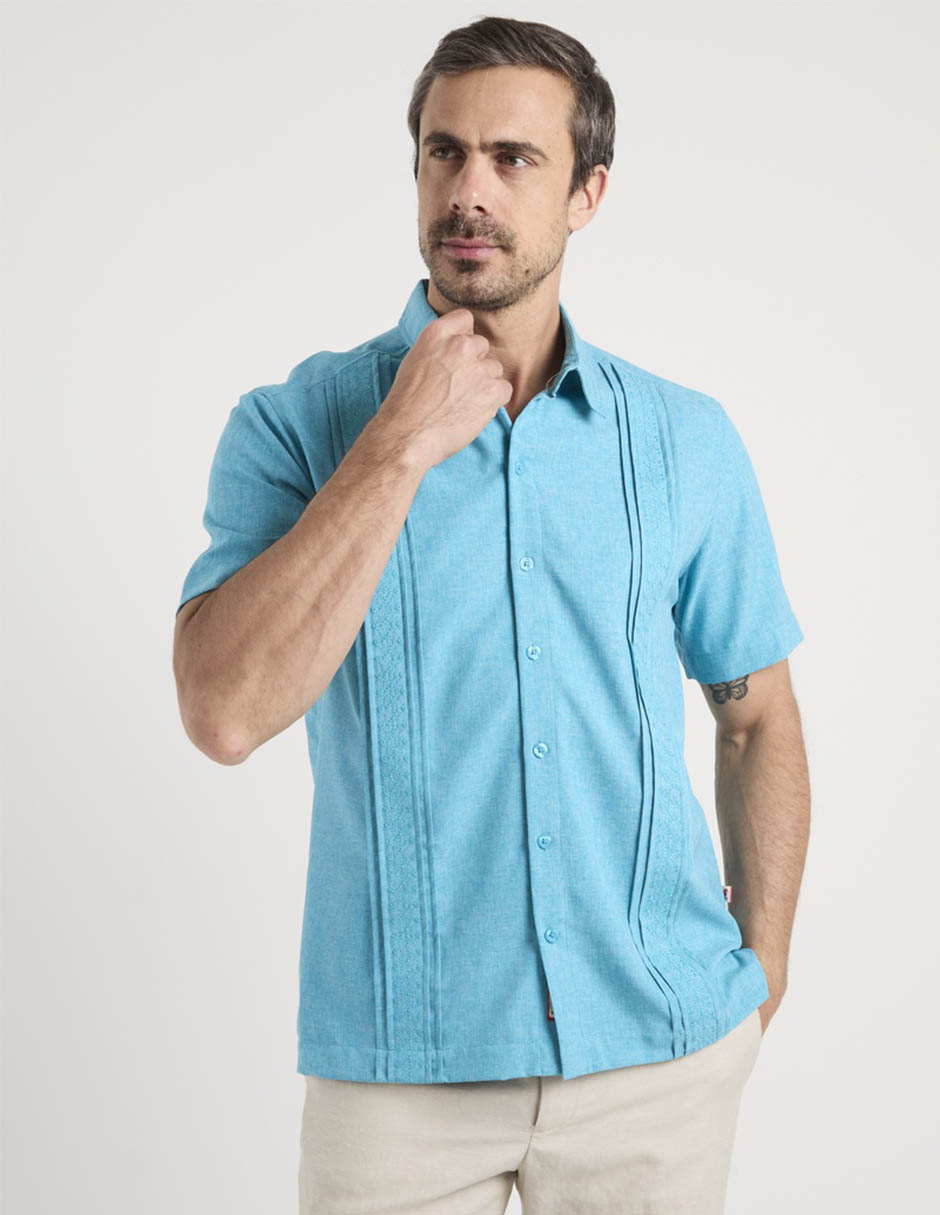 Guayabera manga corta para hombre Guayabera manga corta para hombre