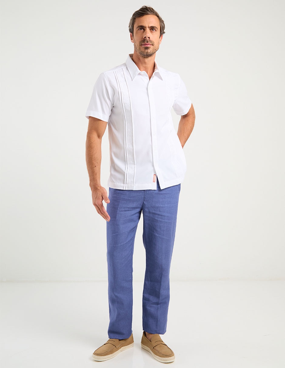 Guayabera manga corta para hombre 3
