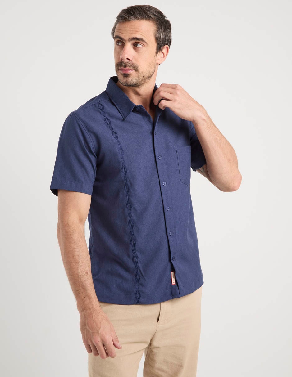 Guayabera manga corta para hombre Guayabera manga corta para hombre
