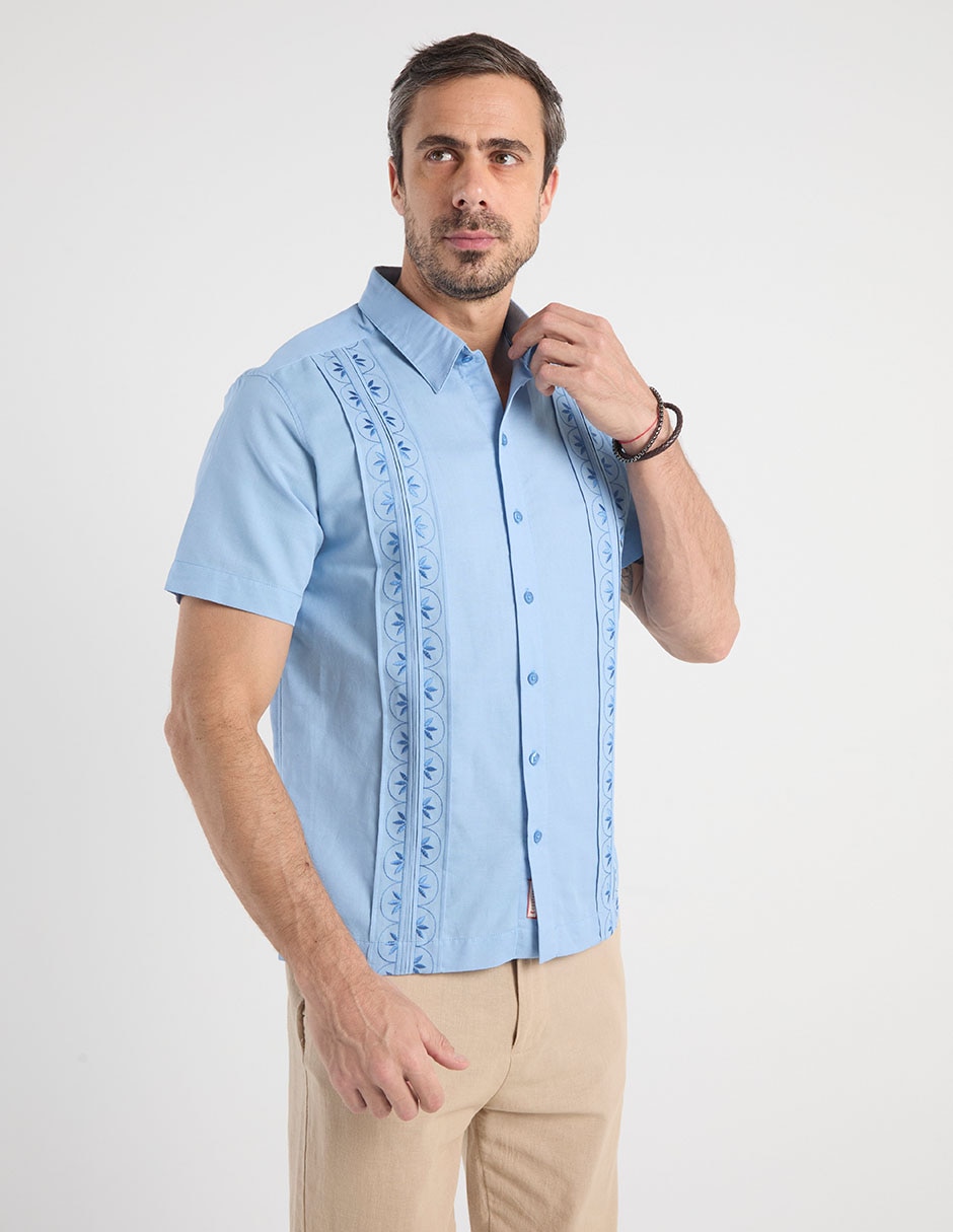 Guayabera manga corta para hombre Guayabera manga corta para hombre