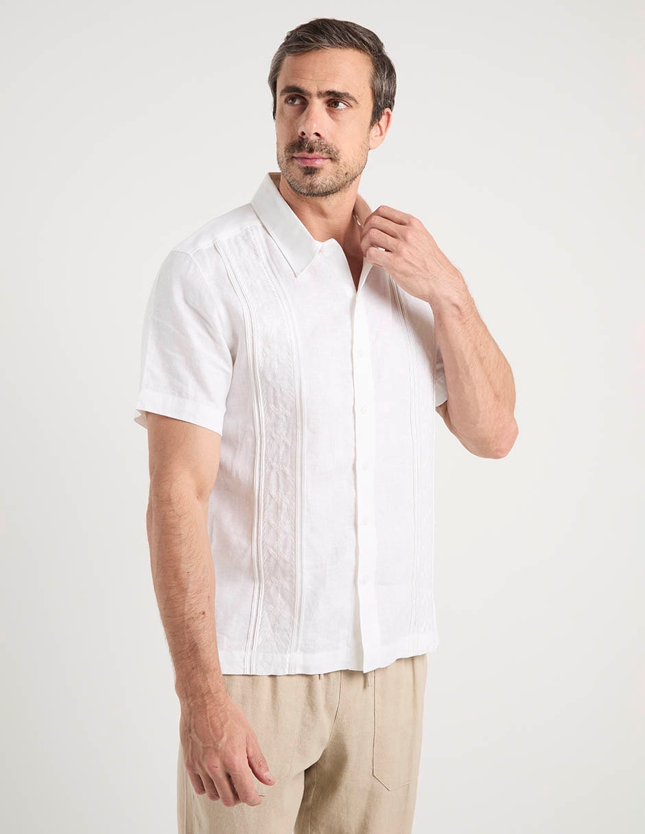 Guayabera manga corta para hombre Guayabera manga corta para hombre