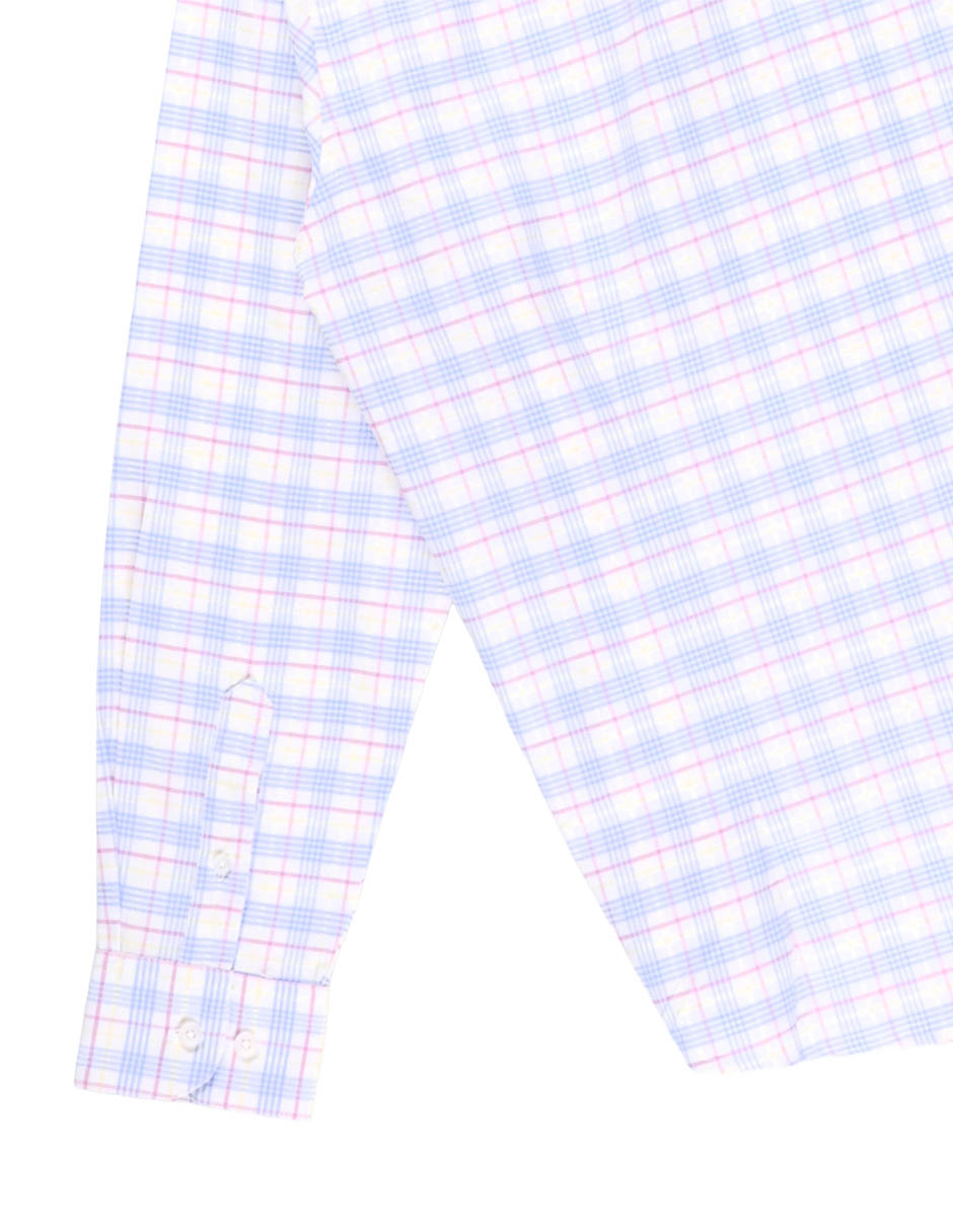 Camisa casual de algodón manga larga para hombre 7