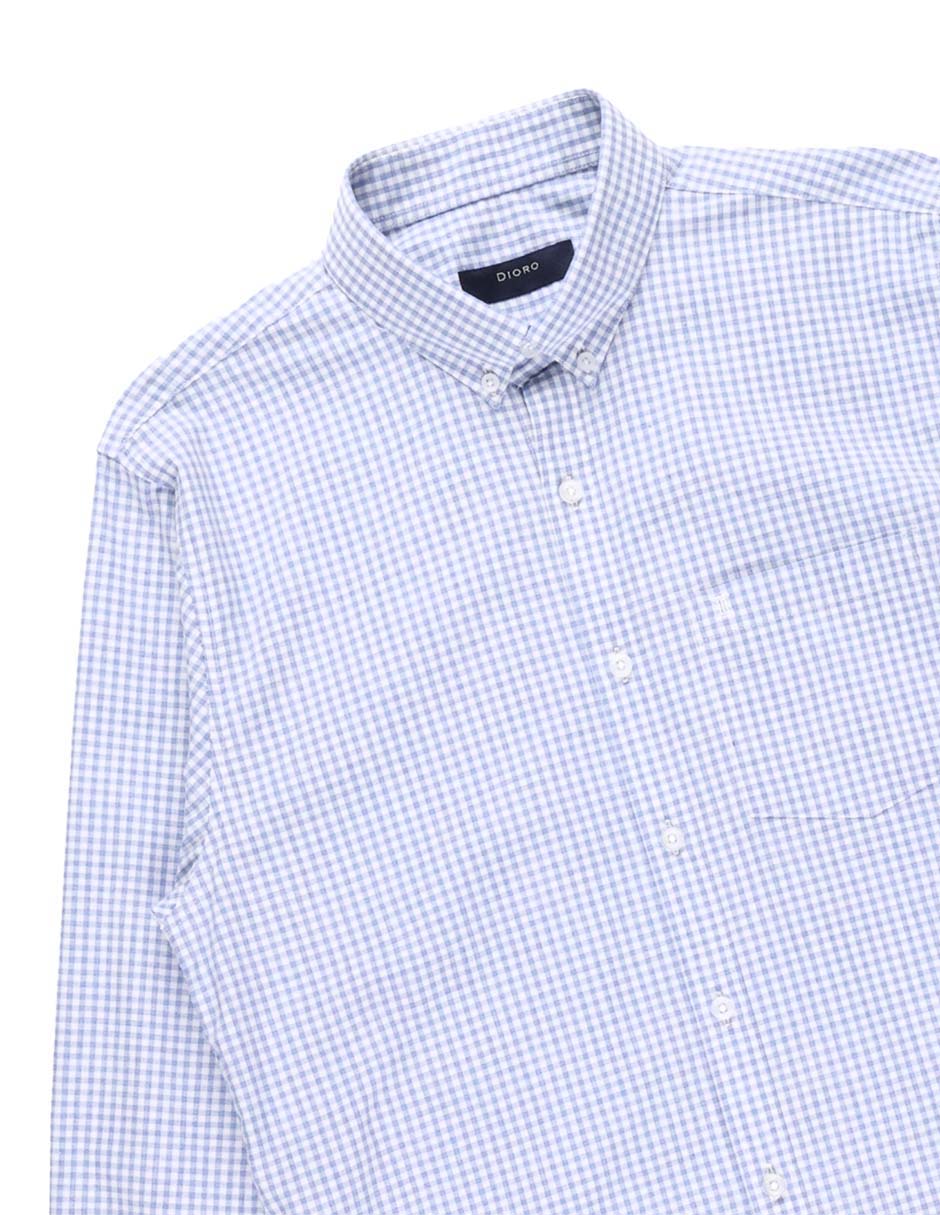 Camisa casual de algodón manga larga para hombre 5