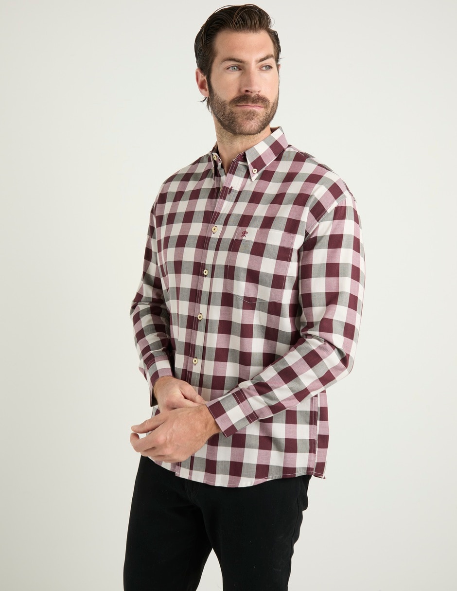 Camisa casual manga larga para hombre Camisa casual manga larga para hombre