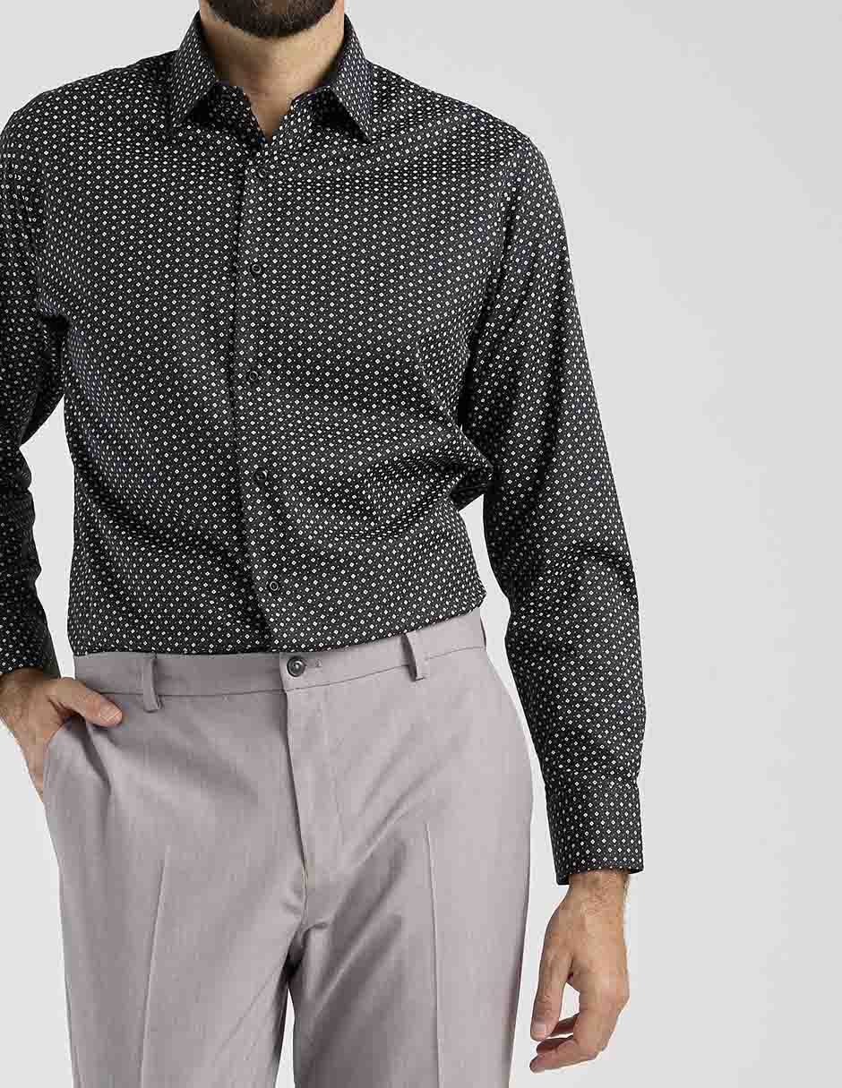 Camisa casual de algodón manga larga para hombre 5