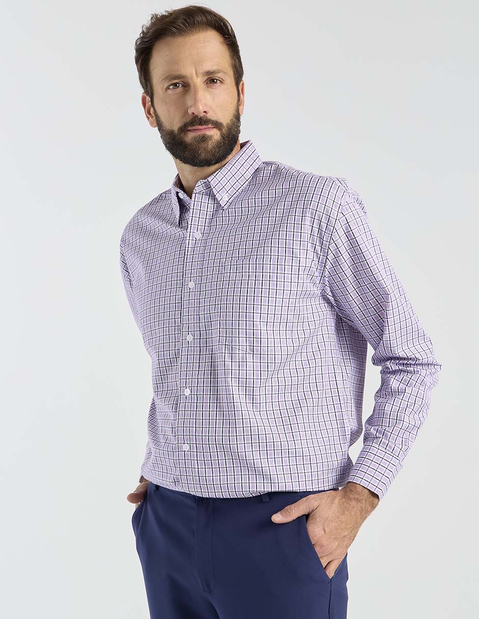 Camisa casual manga larga para hombre Camisa casual manga larga para hombre