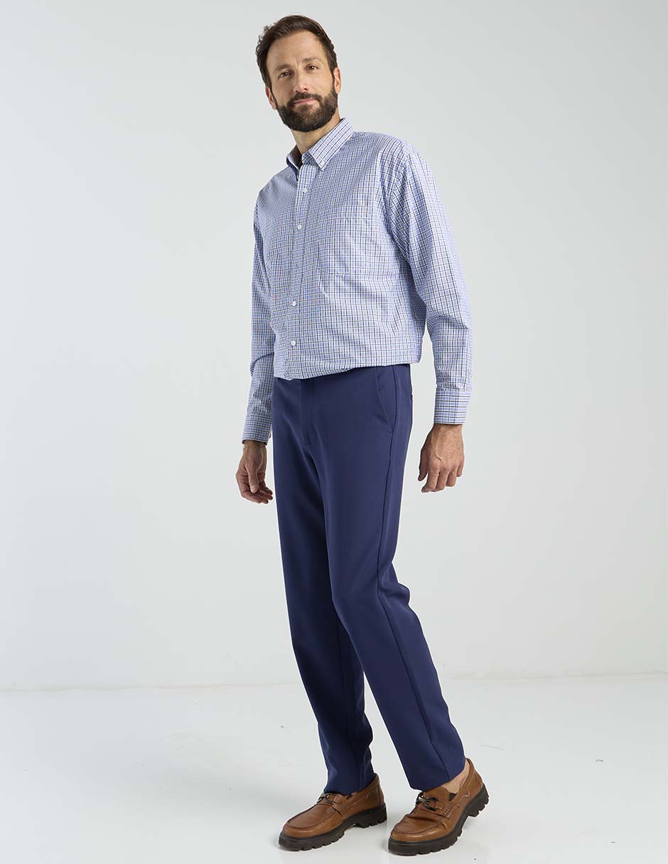 Camisa casual manga larga para hombre 3