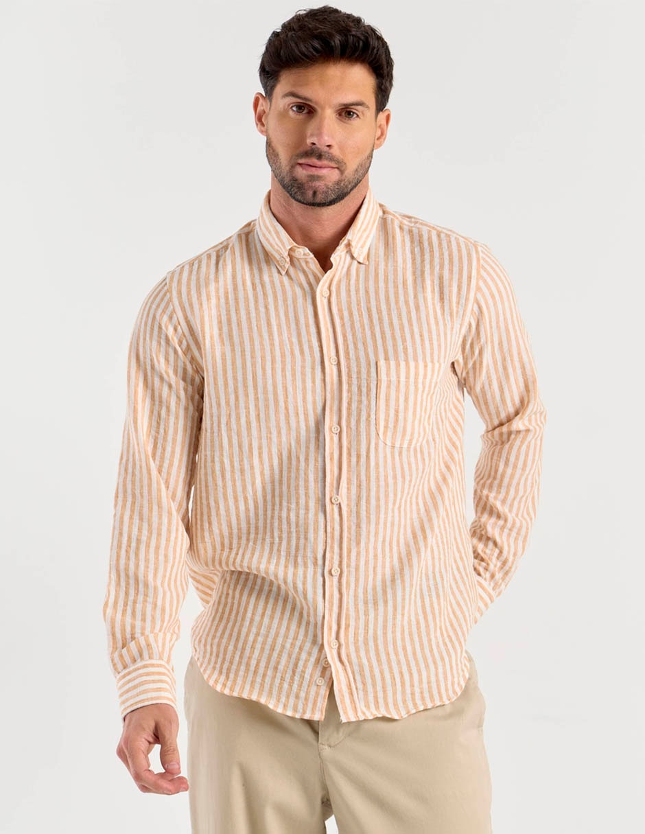 Camisa casual manga larga para hombre Camisa casual manga larga para hombre