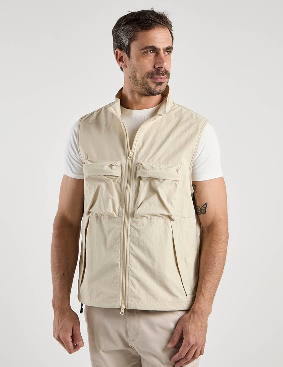Chaleco con bolsillos para hombre 2