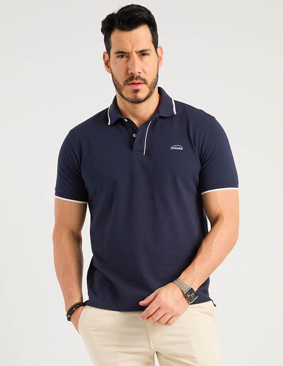 Playera tipo polo para hombre