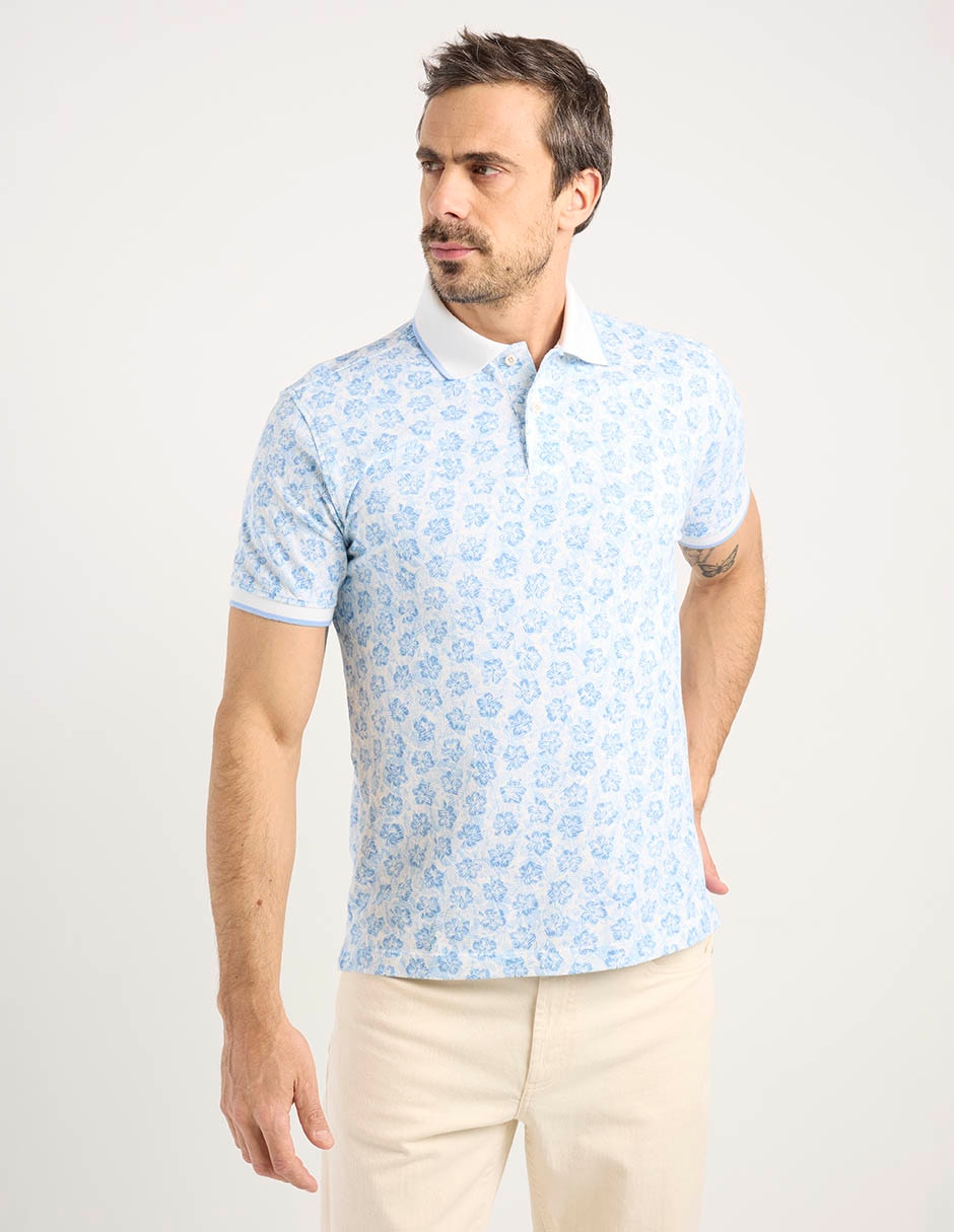 Playera tipo polo para hombre