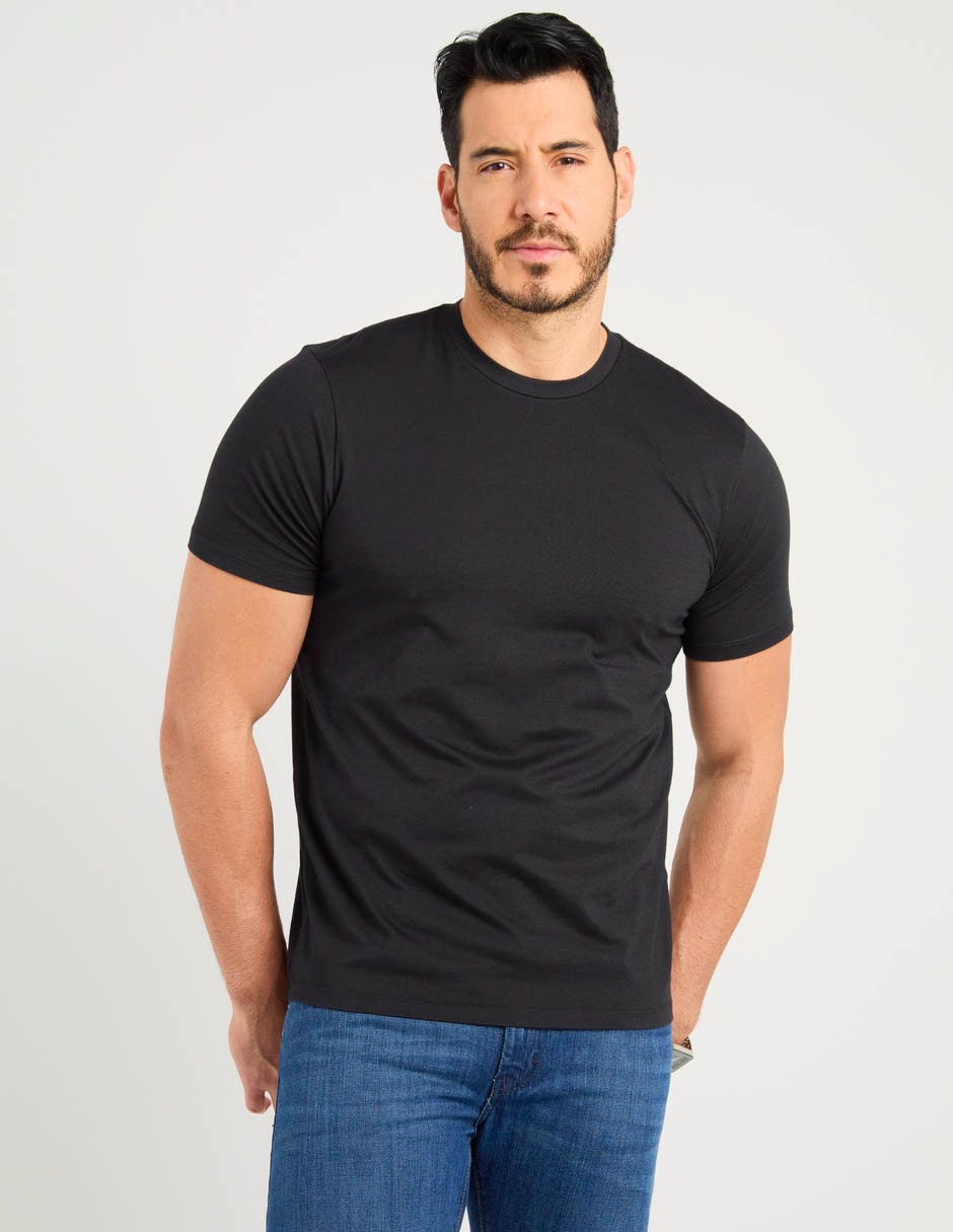 Playera cuello redondo para hombre 1