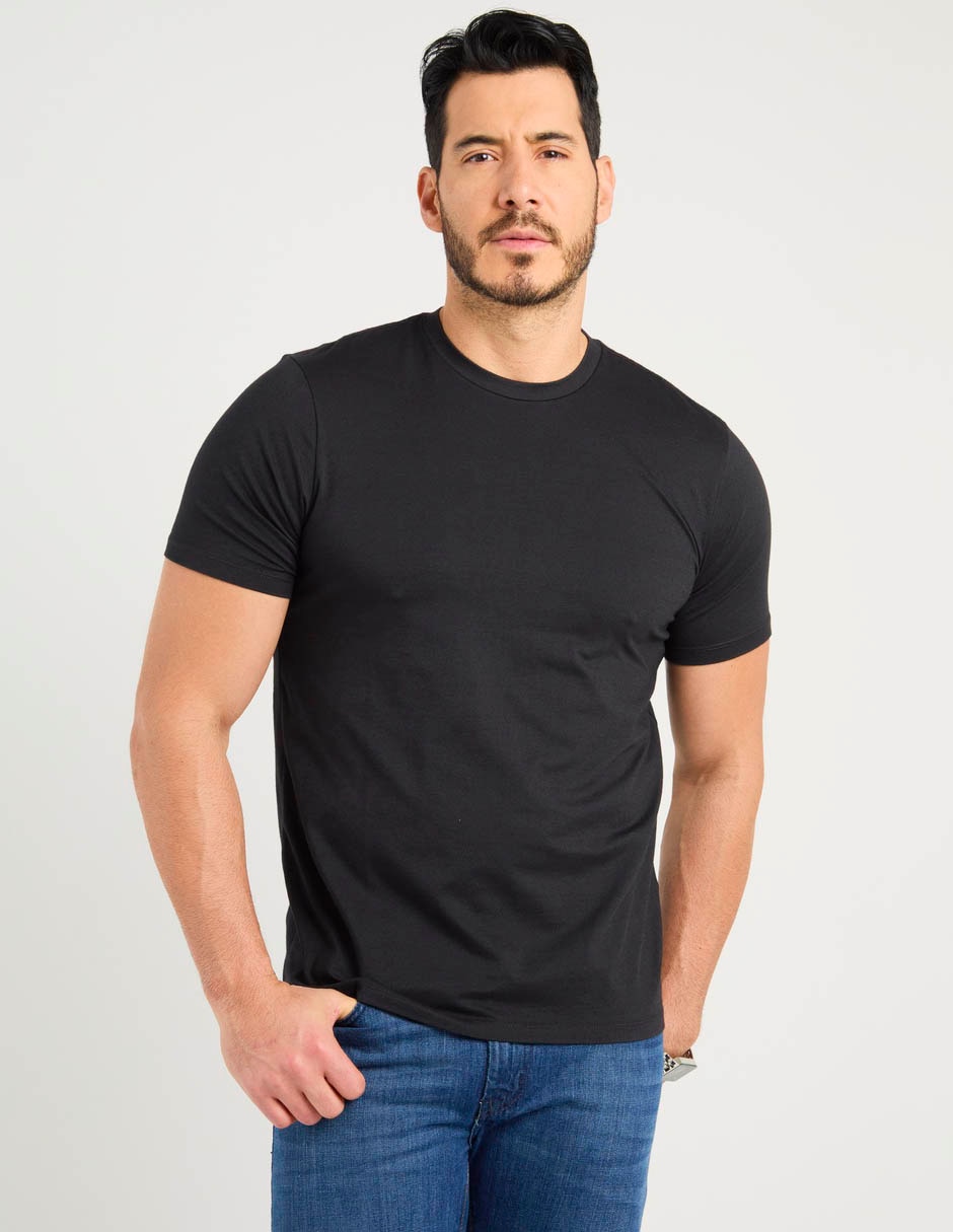 Playera cuello redondo para hombre 2