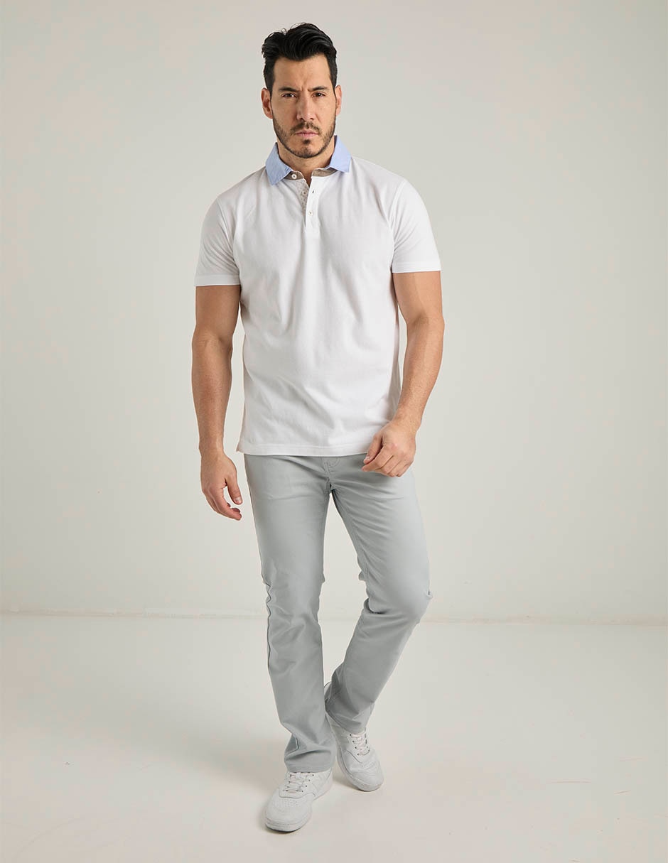 Pantalón casual chino slim para hombre 1