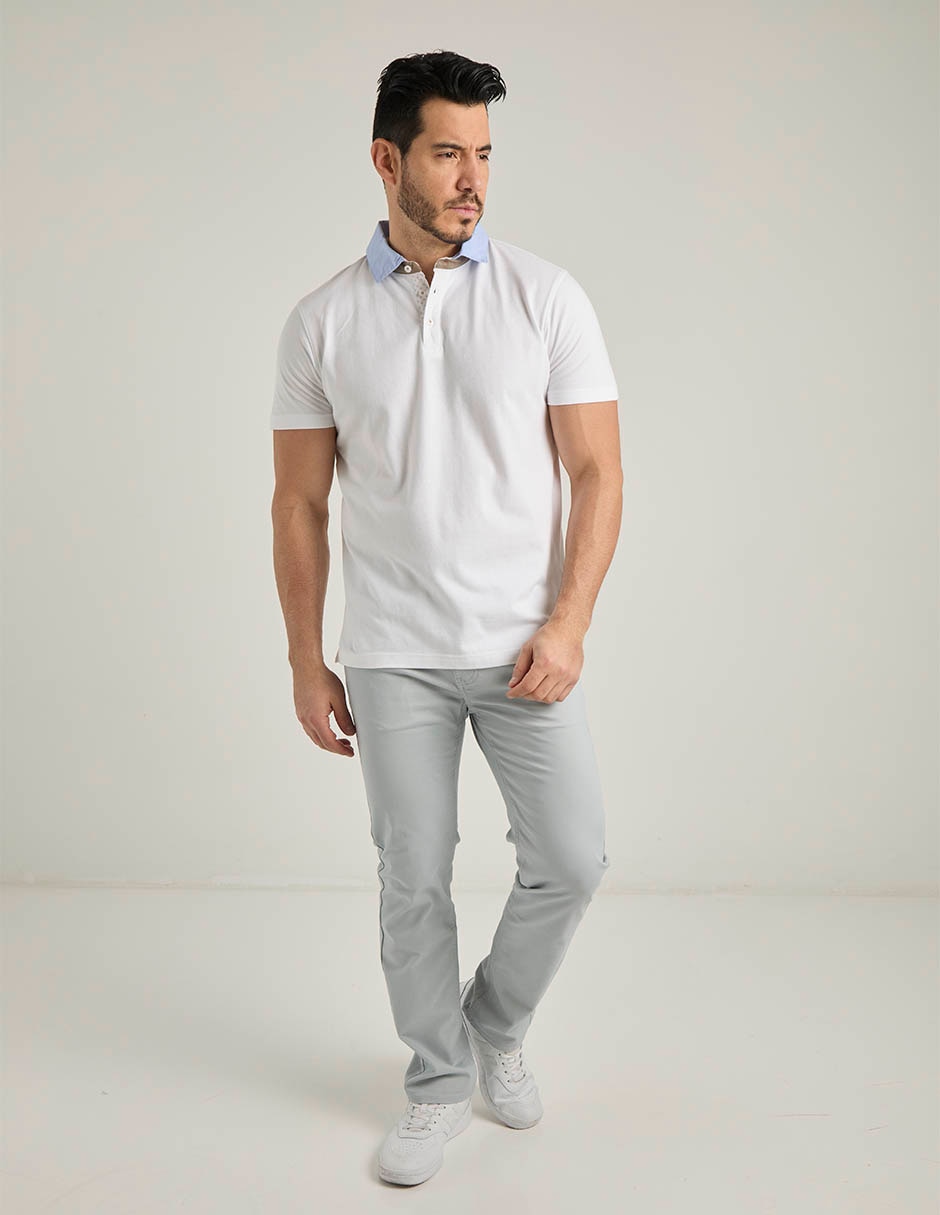 Pantalón casual chino slim para hombre 3