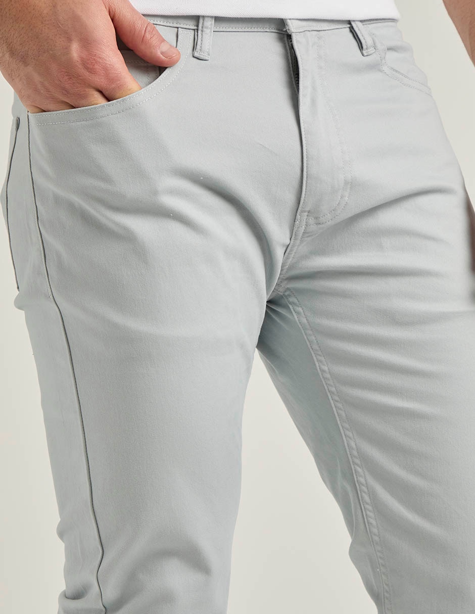 Pantalón casual chino slim para hombre 4