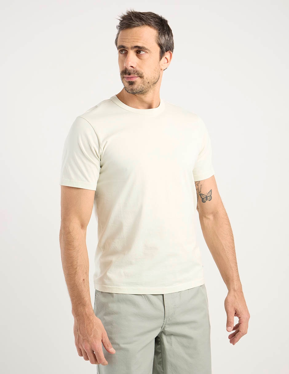 Playera cuello redondo para hombre 1