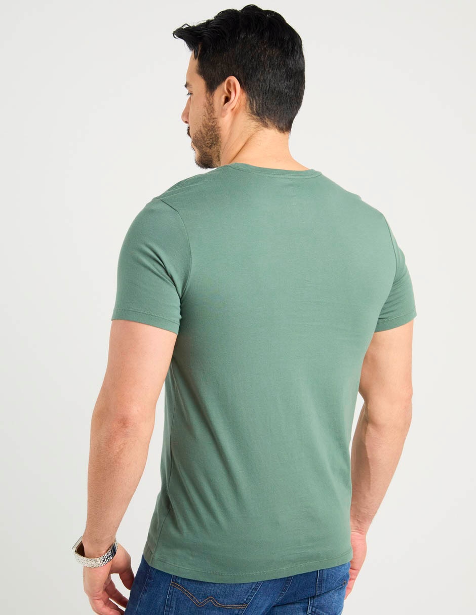 Playera cuello redondo para hombre 6