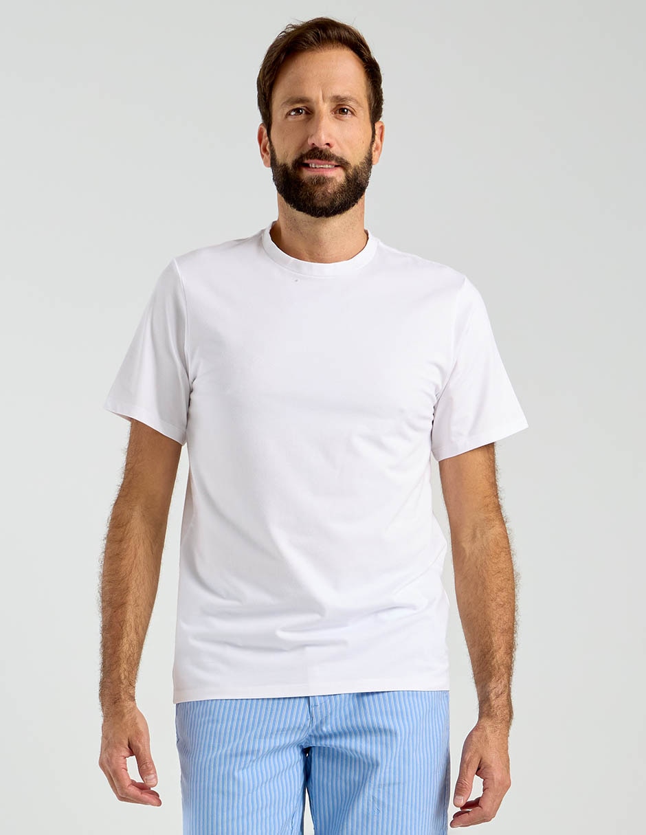 Playera cuello redondo para hombre 2