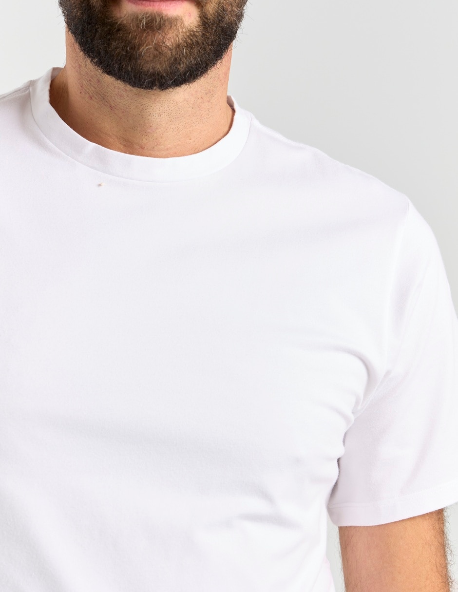 Playera cuello redondo para hombre 4