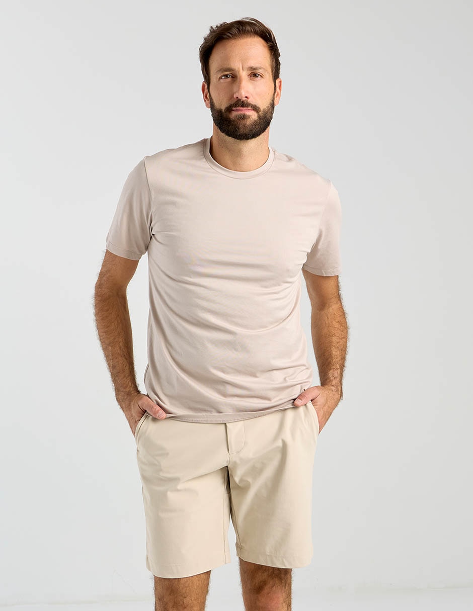 Playera cuello redondo para hombre 1