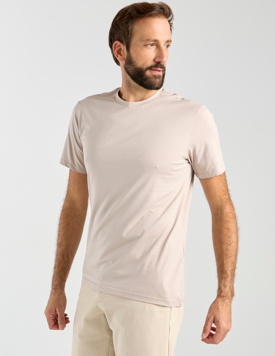 Playera cuello redondo para hombre 2