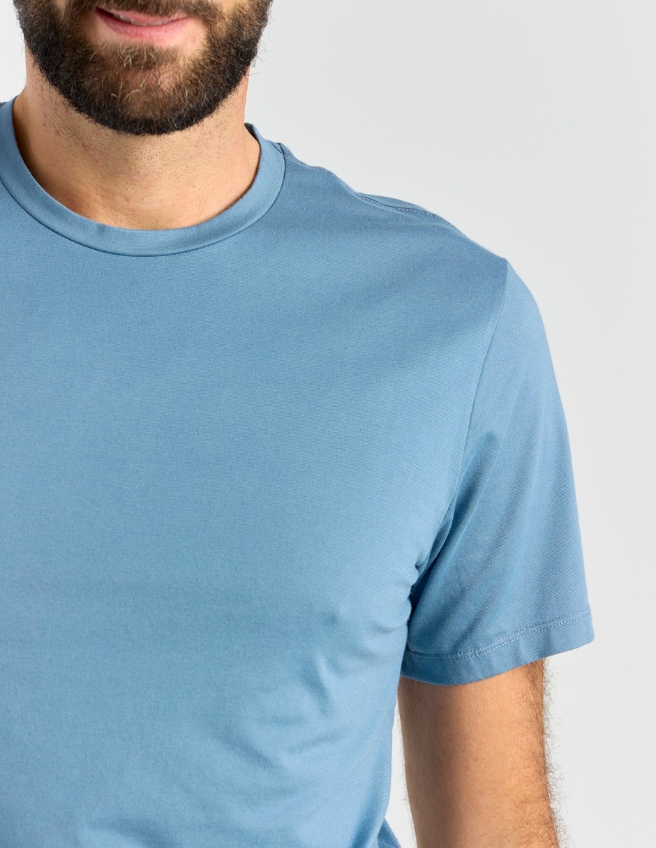 Playera cuello redondo para hombre 4