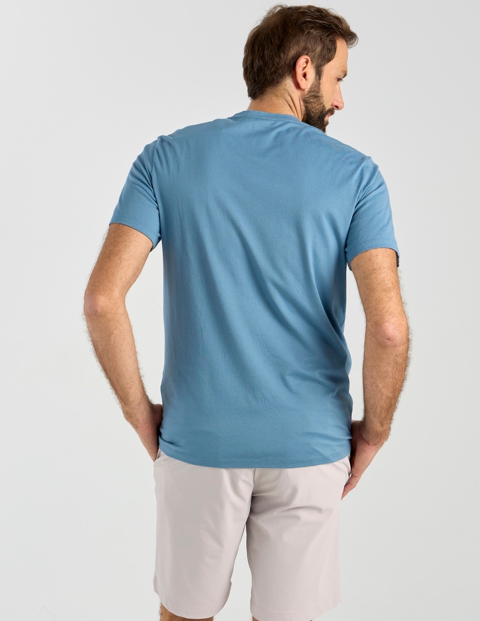Playera cuello redondo para hombre 6
