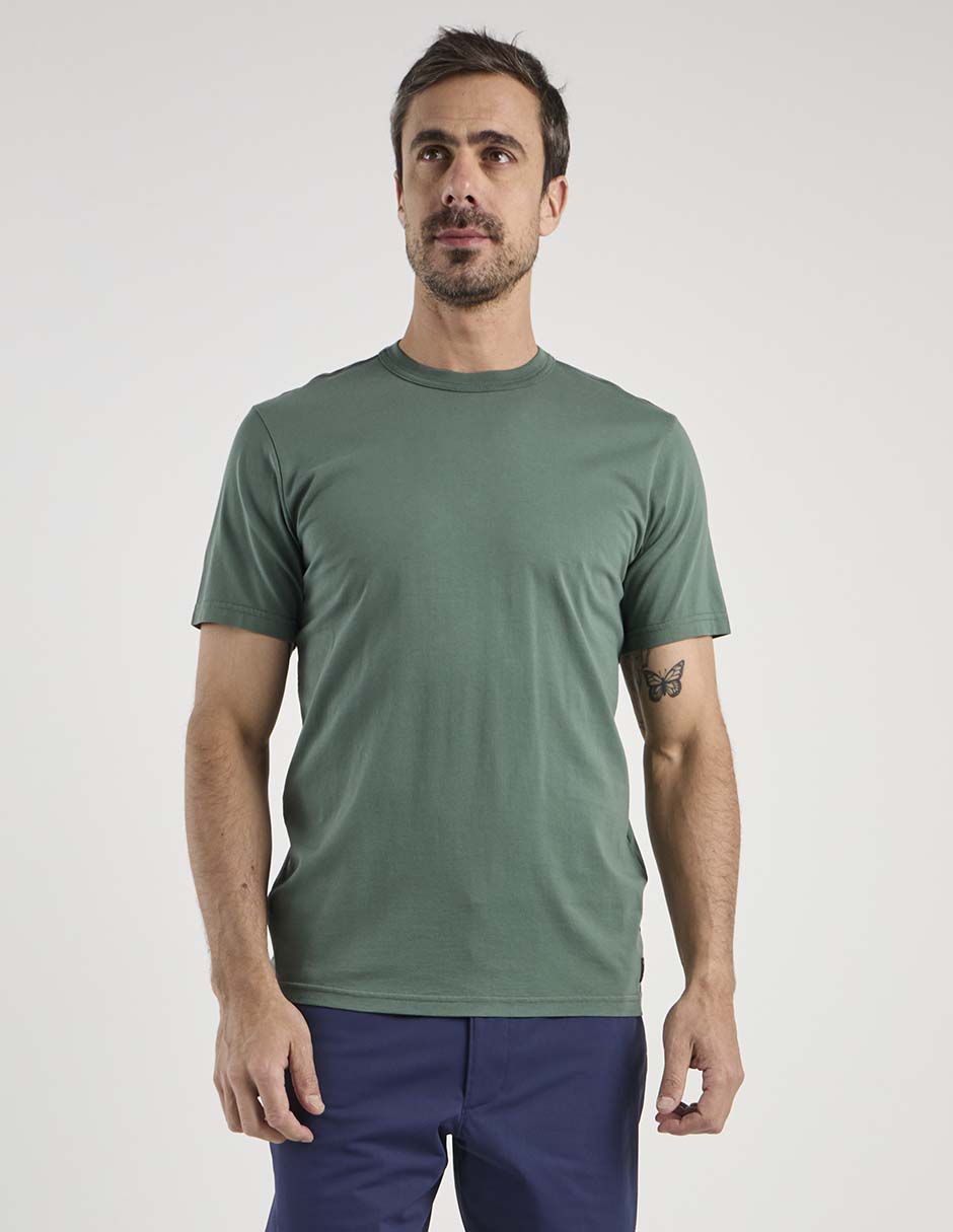 Playera cuello redondo para hombre 2