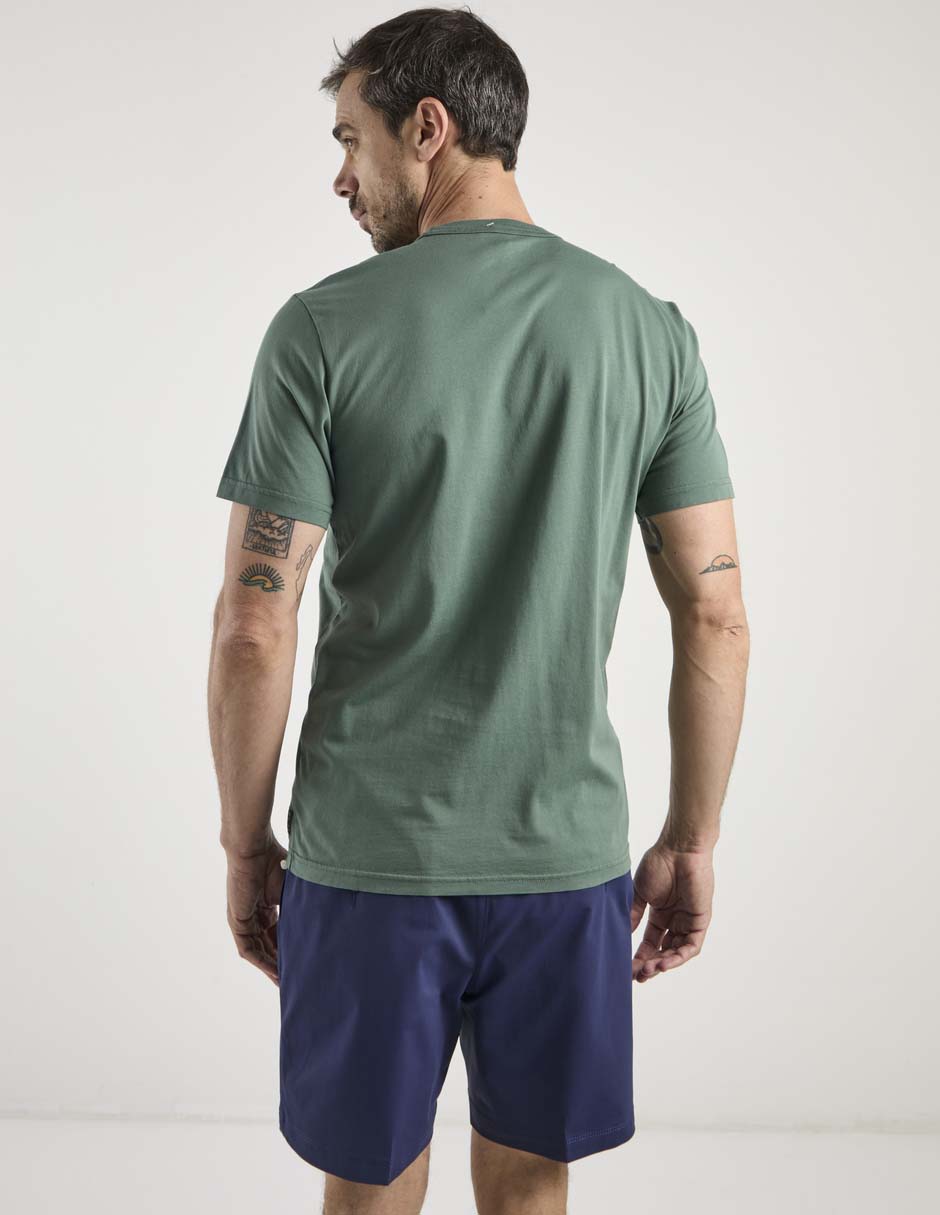 Playera cuello redondo para hombre 6