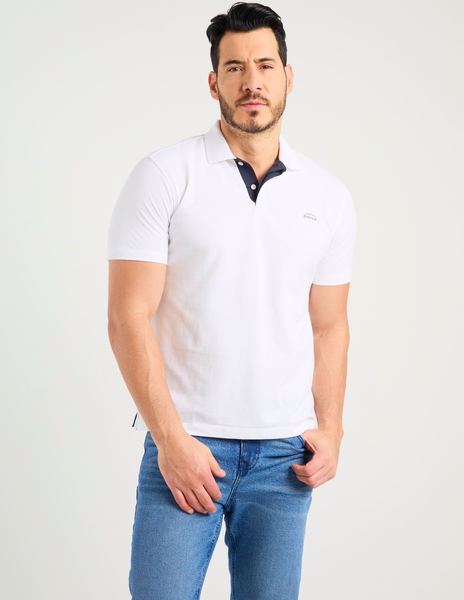 Playera tipo polo para hombre