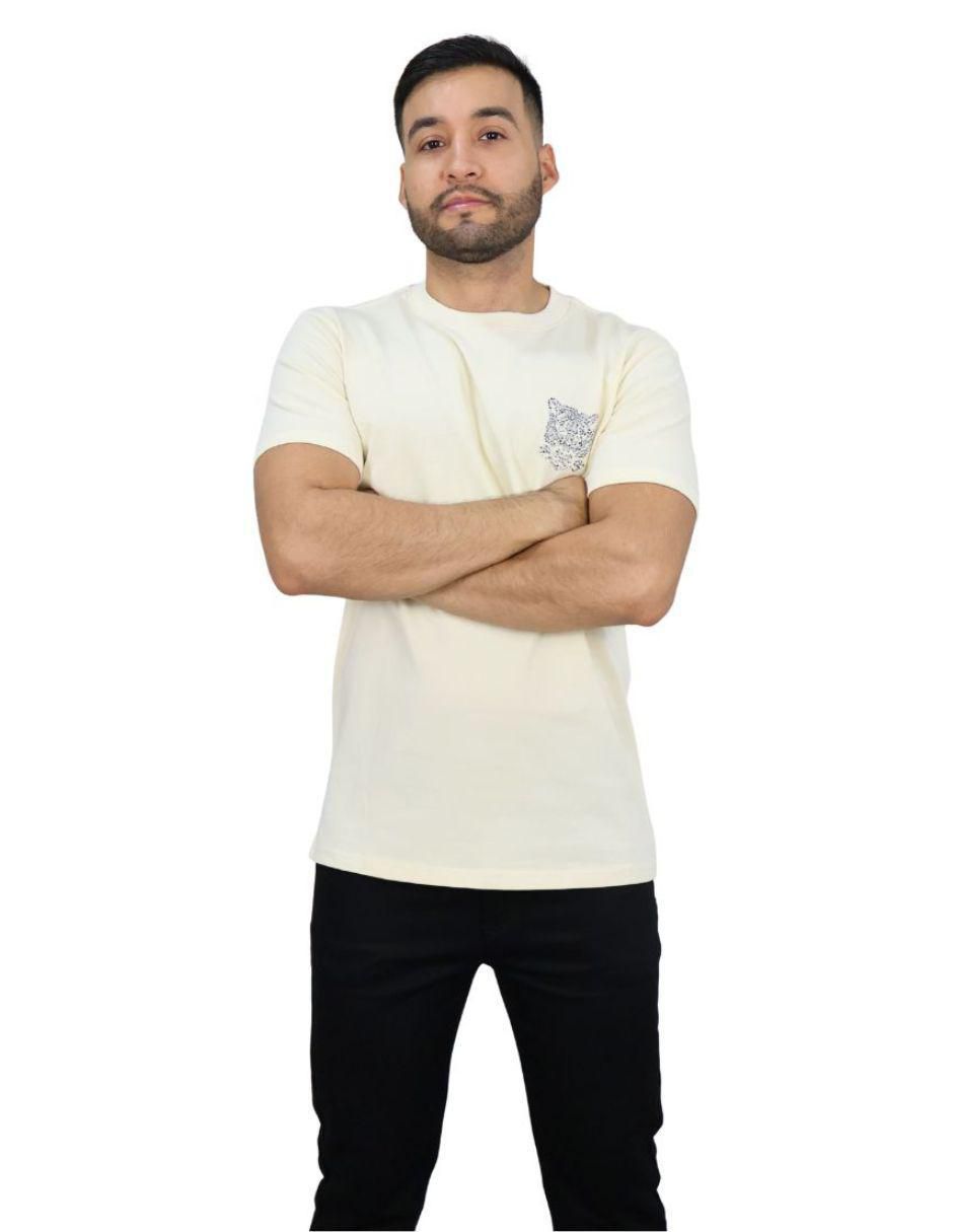 Playera cuello redondo para hombre 4