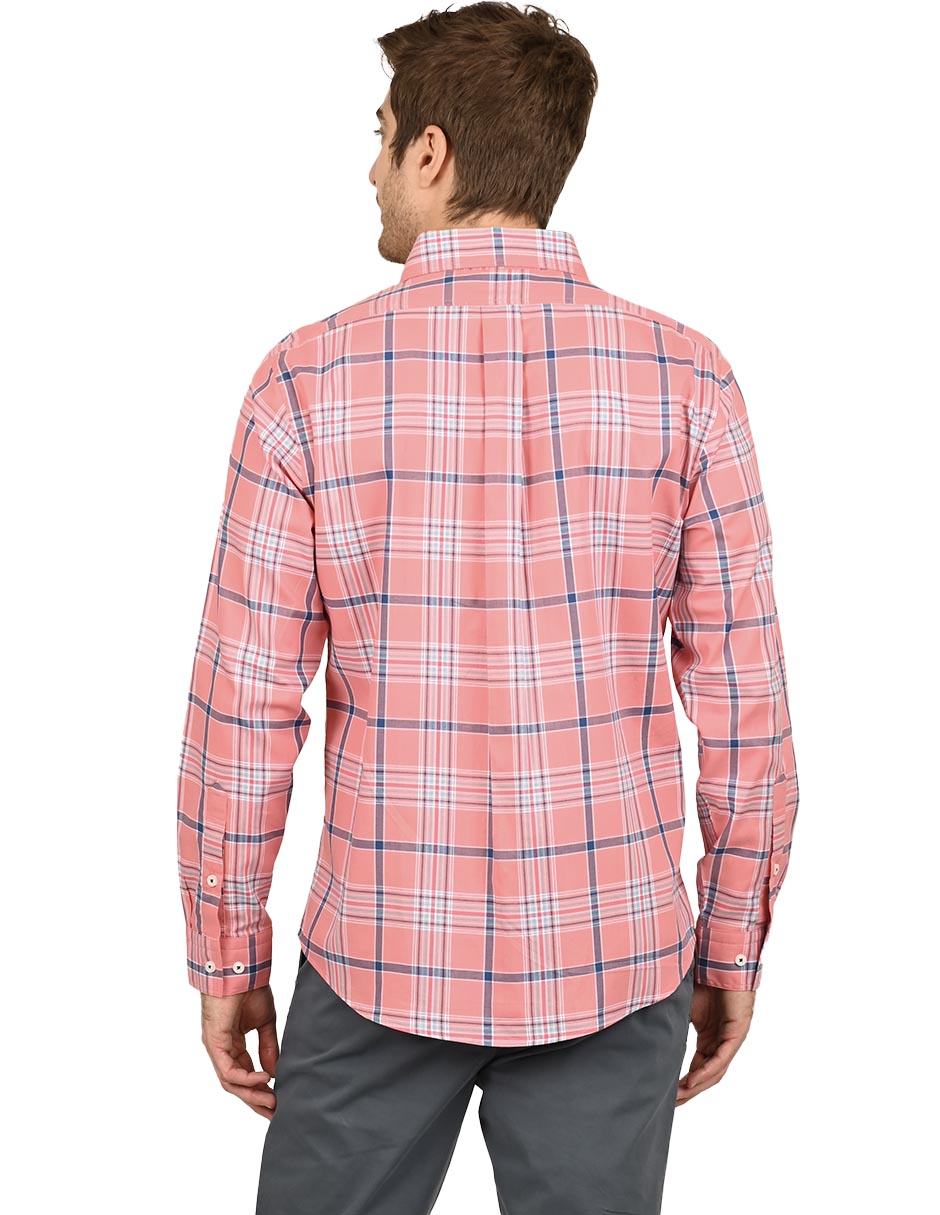 Camisa casual de algodón manga larga para hombre 3