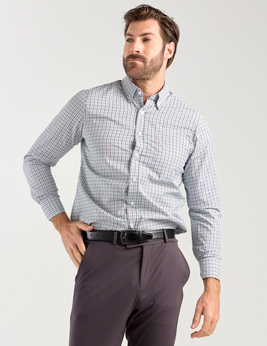 Camisa casual manga larga para hombre Camisa casual manga larga para hombre