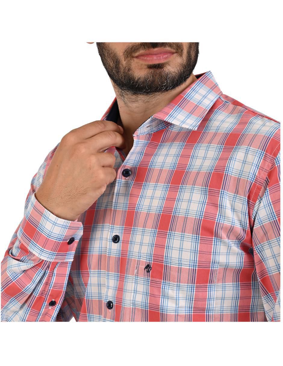 Camisa casual manga larga para hombre 3