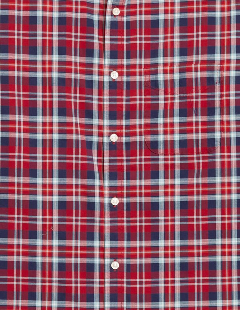 Camisa casual de algodón manga larga para hombre 4