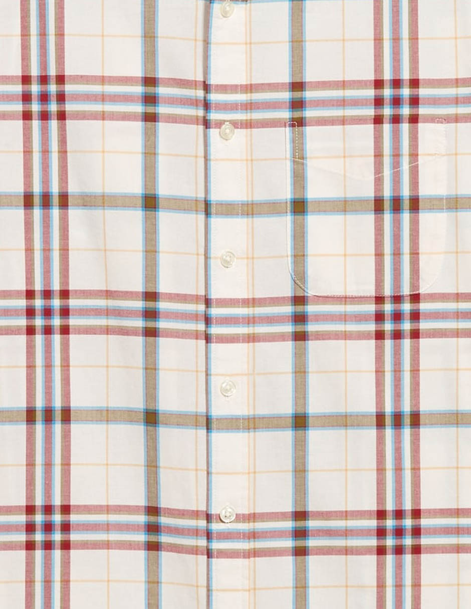 Camisa casual de algodón manga larga para hombre 4