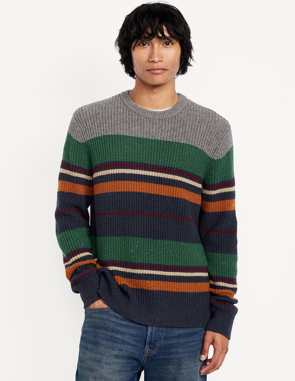 Suéter cuello redondo para hombre