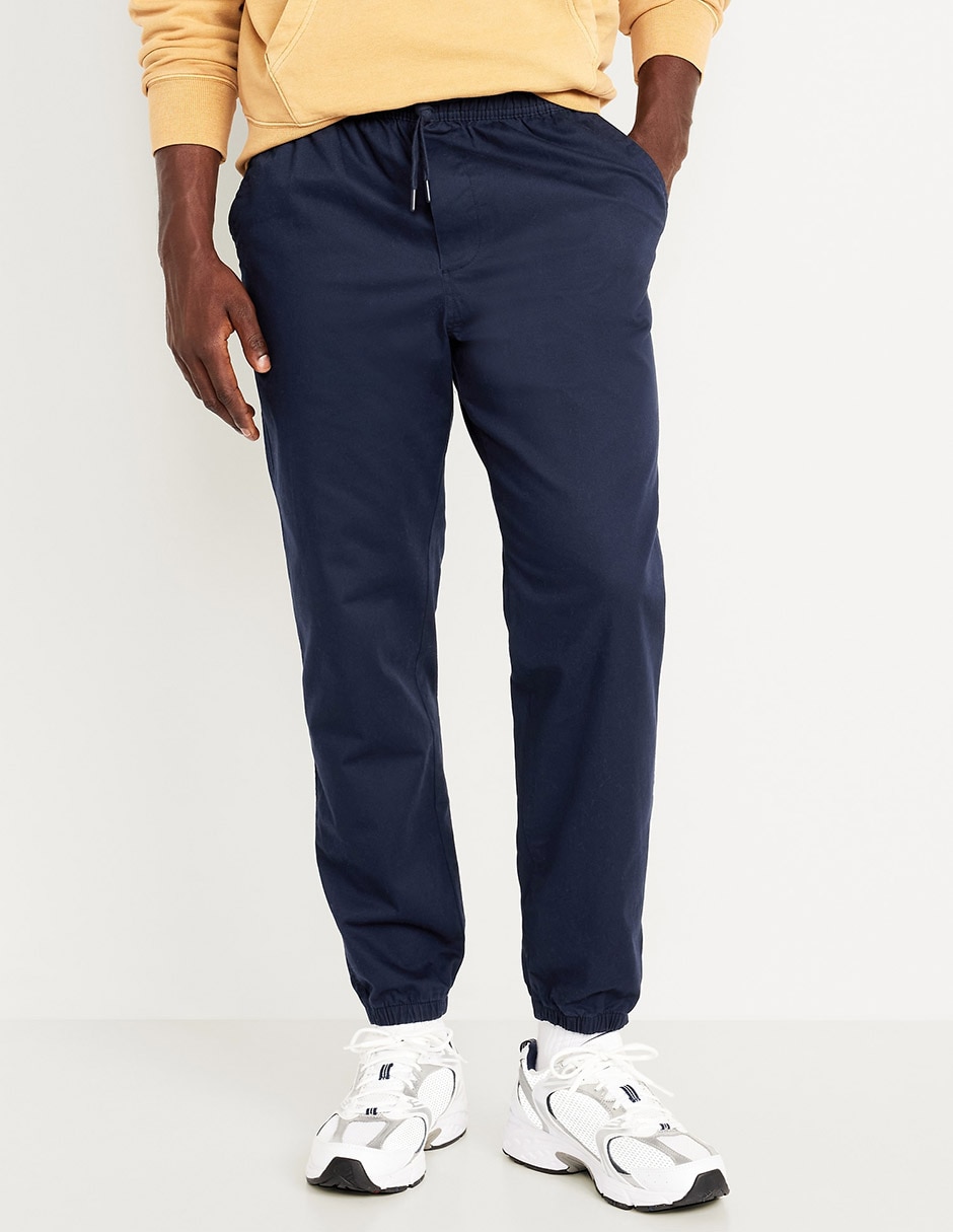 Pants regular con jareta para hombre