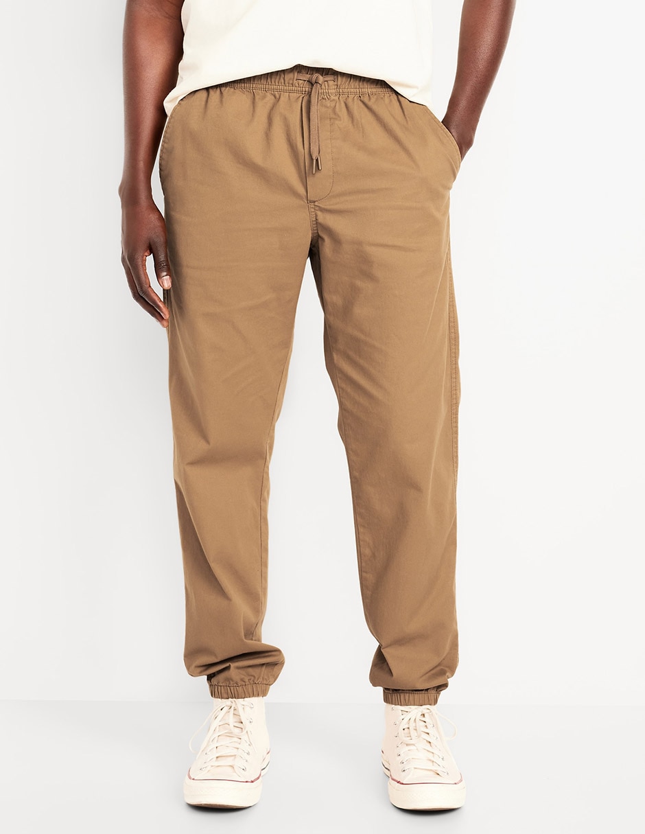 Pants regular con jareta para hombre