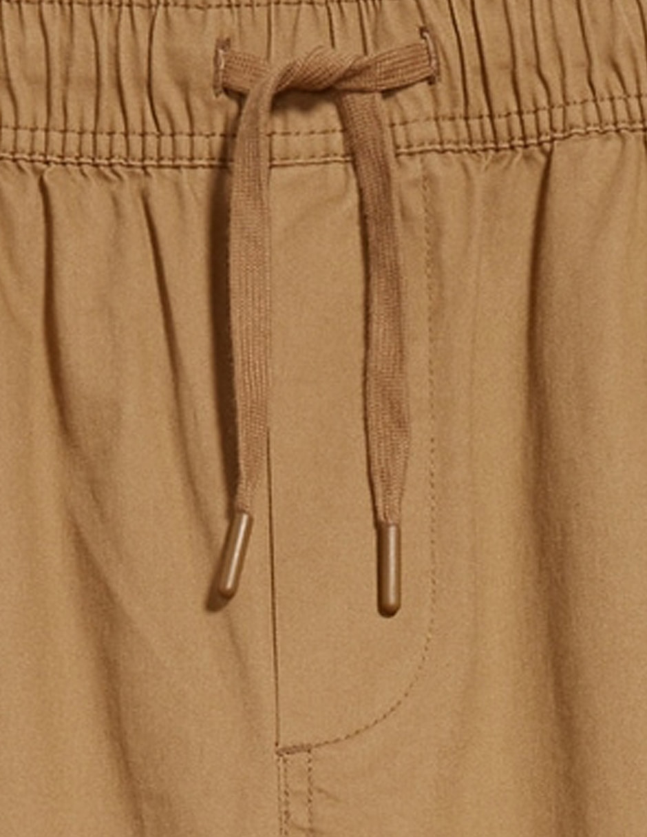 Pants regular con jareta para hombre 4